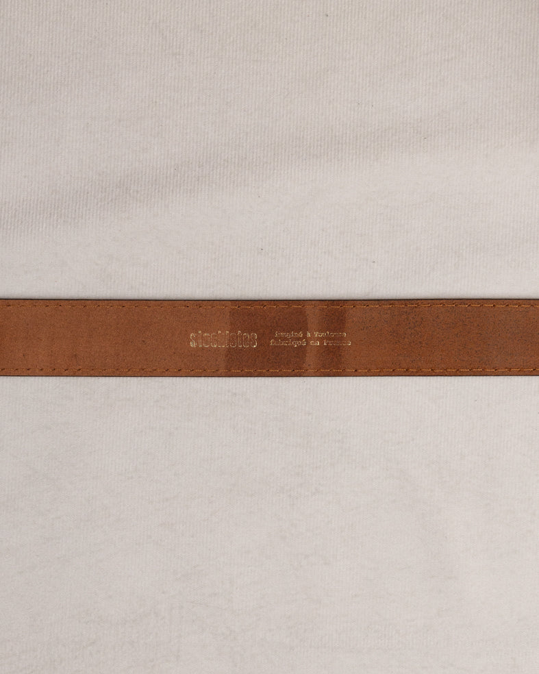 CEINTURE WESTERN - MARRON