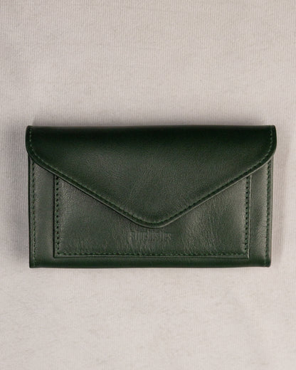 PORTEFEUILLE DEUX VOLETS - VERT