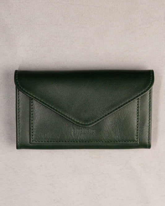 PORTEFEUILLE DEUX VOLETS - VERT